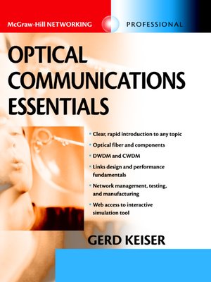 cover image of Optical Communications Essentials